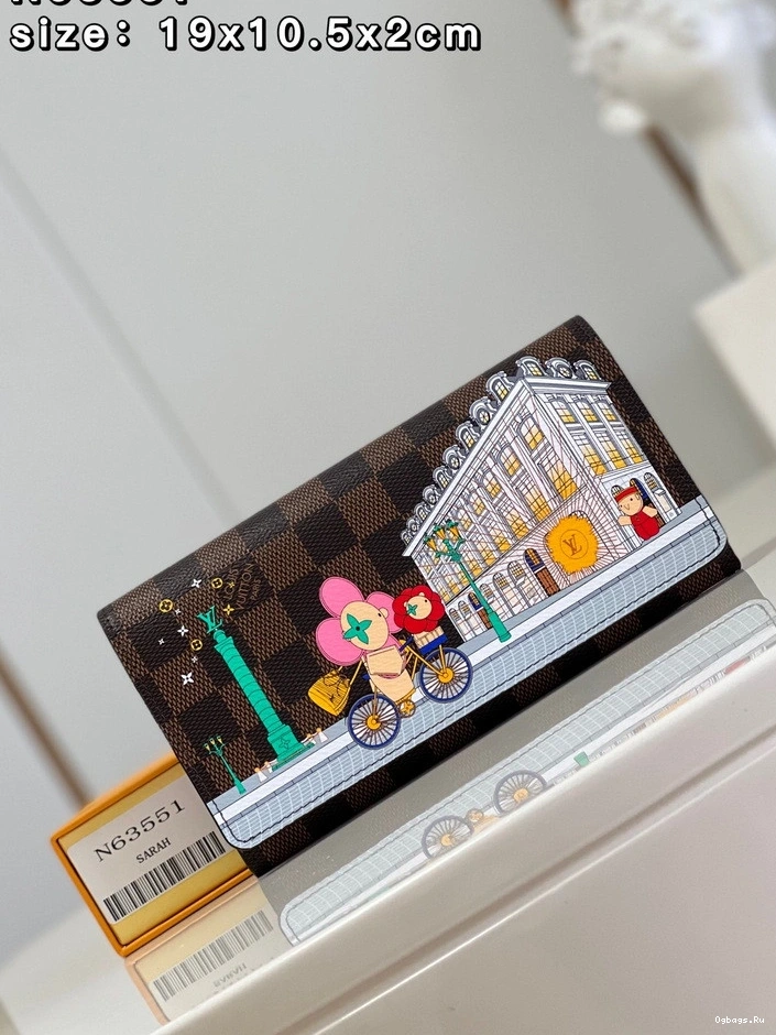 Vuitton SARAH Louis WALLET 0111